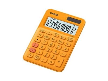 Casio MS 20 UC RG Stolní kalkulačka, oranžová (45013241)
