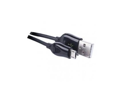 Rychlonabíjecí/datový kabel USB-A 2.0 / microUSB 2.0, Quick Charge, 1m, černý (SM7004B)