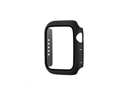 COTEetCI polykarbonátové pouzdro s ochranou displeje pro Apple Watch 45 mm černá (25003-BK)