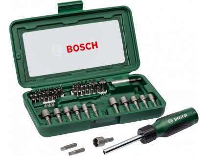 Bosch 46dílná sada se šroubovákem (2.607.019.504) (2.607.019.504)