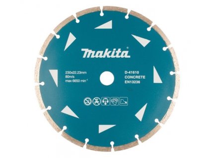 Makita D-41610 segmentový diamantový kotouč  230x22,23mm 1KS (D-41610)