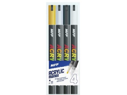 MFP Akrylový popisovač 4mm set 4ks (6410845)