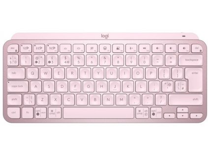 Logitech MX Keys Mini Minimalist Wireless Illuminated Keyboard - ROSE (US verze) (920-010500)