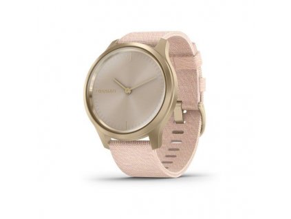 Garmin vivomove3 Style, LightGold/PinkNylon Band (010-02240-22)