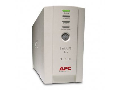 APC BACK-UPS CS 350EI, DAT. OCHRA., SW, (BK350EI)