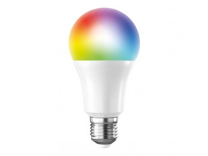 Solight LED SMART WIFI žárovka, klasický tvar, 10W, E27, RGB, 270°, 900lm (WZ531)