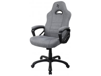 AROZZI herní židle ENZO Woven Fabric/ šedá (ENZO-WF-GYBK)