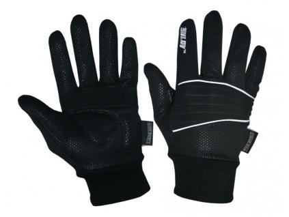 Zimní rukavice SULOV pro běžky i cyklo, černá, vel.S (RUKAVICE-4-S)