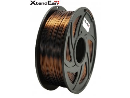 XtendLAN PETG filament 1,75mm měděné barvy 1kg (3DF-PETG1.75-CR 1kg)