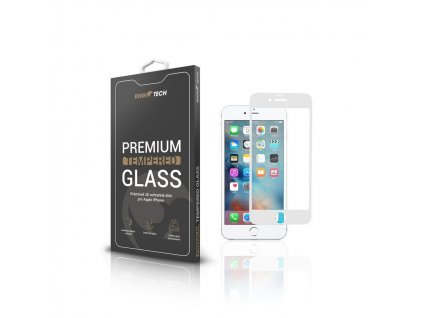 RhinoTech Tvrzené ochranné 3D sklo pro Apple iPhone 6 / 6S (White) (RT059)