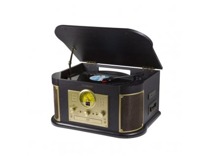 Technaxx Bluetooth přehrávač CD/gramofon/kazeta, konvertor – převod do MP3 formátu (TX-103) (4755)