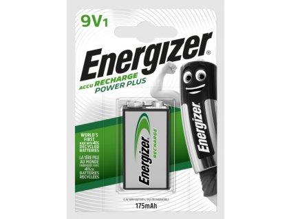 Energizer Nabíjecí baterie - 9V / HR22 - 175 mAh POWER PLUS DUO (EHR011)