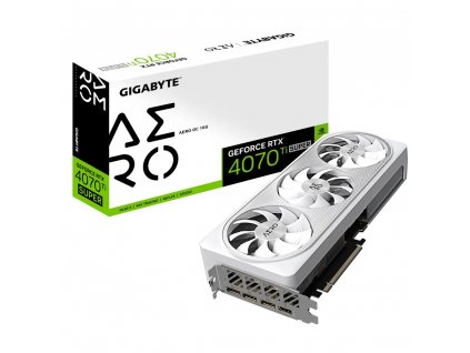 GIGABYTE GeForce RTX 4070 Ti SUPER AERO OC 16G (GV-N407TSAERO OC-16GD)