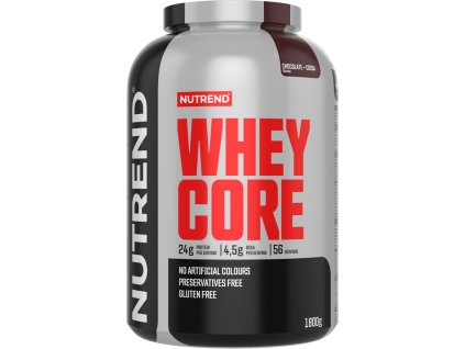 Nutrend WHEY CORE 1800 g, čokoláda-kakao (VS-041-1800-ČKK)