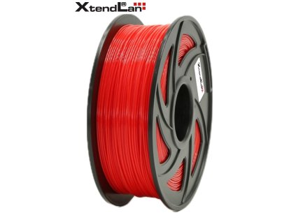 XtendLAN PLA filament 1,75mm zářivě červený  1kg (3DF-PLA1.75-FRD 1kg)