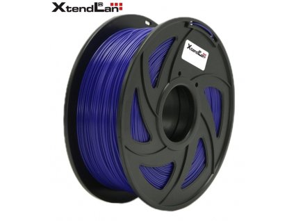 XtendLAN PETG filament 1,75mm průhledný fialový 1kg (3DF-PETG1.75-TPL 1kg)