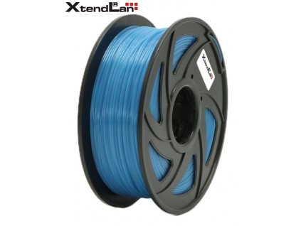 XtendLAN PLA filament 1,75mm azurově modrý 1kg (3DF-PLA1.75-PBK 1kg)