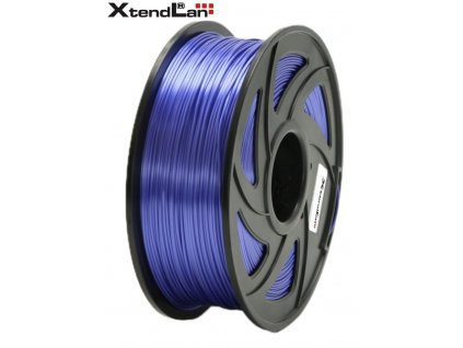 XtendLAN PLA filament 1,75mm lesklý fialový 1kg (3DF-PLA1.75-SVT 1kg)