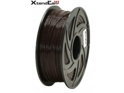 XtendLAN PLA filament 1,75mm plavě hnědý 1kg (3DF-PLA1.75-WBN 1kg)