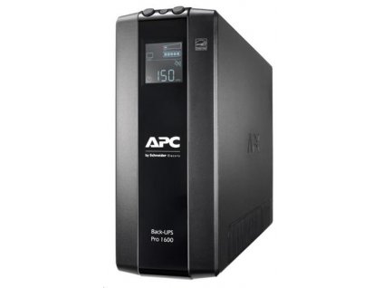 APC Back UPS Pro BR 1600VA, 8 Outlets, AVR, LCD Interface (960W) (BR1600MI)