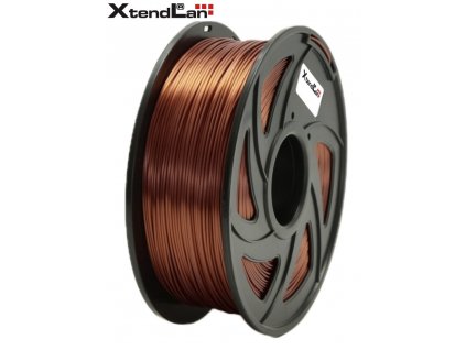 XtendLAN PETG filament 1,75mm cihlově hnědý 1kg (3DF-PETG1.75-RCR 1kg)