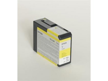 Epson T580400 Yellow (80ml) pro Stylus Pro 3800 - originální (C13T580400)