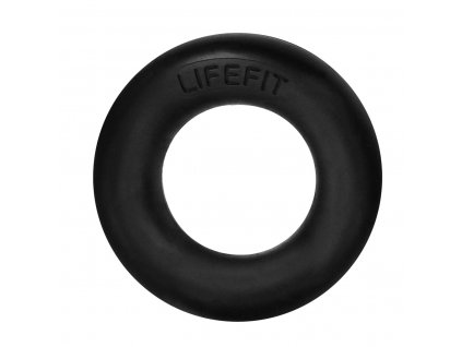 Posilovač prstů LIFEFIT RUBBER RING černý (F-SIL-G01-00)