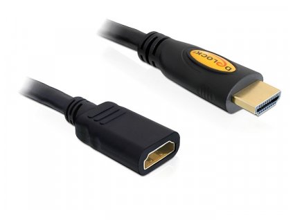 Delock HDMI 1.4 prodlužovací kabel A/A samice/samec, délka 5m (83082) (83082)