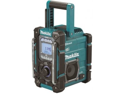 Makita DMR301 Aku rádio s nabíječkou, DAB, Bluetooth, Li-ion CXT 10,8/12V,LXT14,4/18V Z (DMR301)