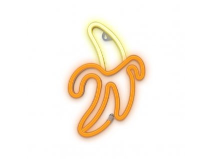 Dekorativní LED neon Banán žlutý (RTV100227)