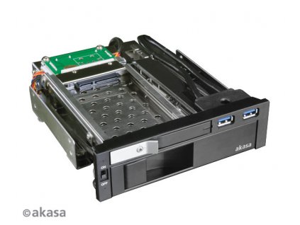 AKASA Lokstor M51 pro 2,5" / 3,5" SATA HDD disky, 2xUSB 3.0 (AK-IEN-01)