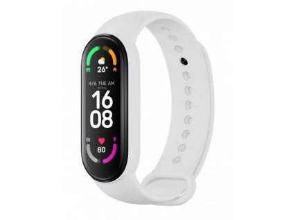 RhinoTech řemínek pro Xiaomi Mi Band 6, bílá (RTACC055)