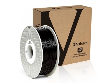 VERBATIM 3D Printer Filament PLA 1,75mm ,335m, 1kg black (55318)