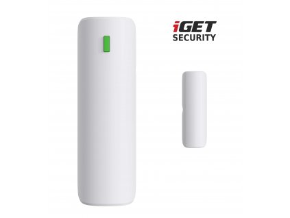 iGET SECURITY EP4 - bezdrátový magnetický senzor pro dveře/okna pro alarm M5, výdrž batt. až 5 let (75020604)