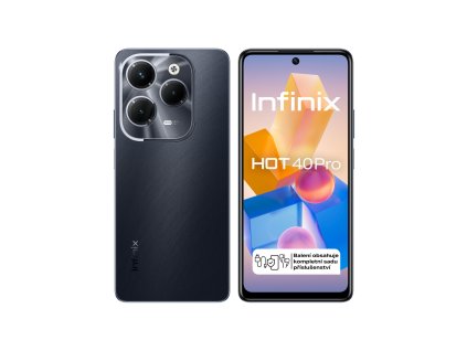 Infinix Hot 40 Pro 8+256GB Starlit Black (X6837BLC)