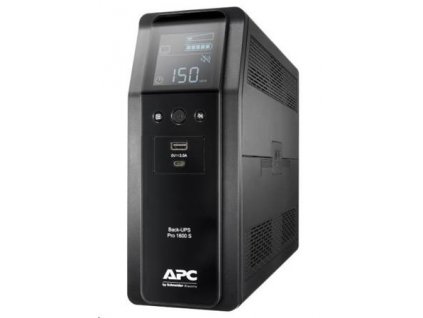 APC Back UPS Pro BR 1600VA, Sinewave,8 Outlets, AVR, LCD interface (960W) (BR1600SI)