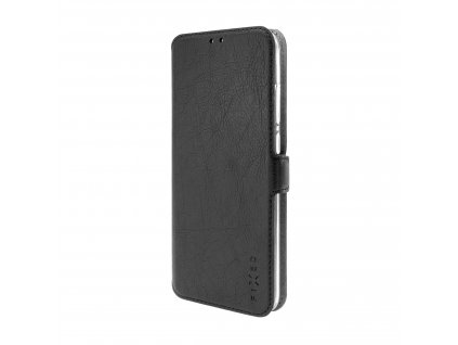 Tenké pouzdro typu kniha FIXED Topic pro Samsung Galaxy A04s, černé (FIXTOP-1024-BK)