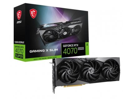 MSI GeForce RTX 4070 SUPER 12G GAMING X SLIM (RTX 4070 SUPER 12G GAMING X SLI)