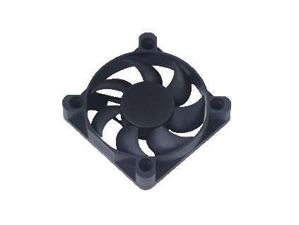 AKASA ventilátor DFS501012M 5cm, černý (DFS501012M)