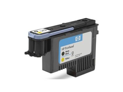 HP 72 Matte Black and Yellow Printhead pro DJ T1100 (C9384A) - originální (C9384A)