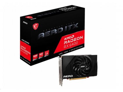 MSI Radeon RX 6400 AERO ITX 4G (RX 6400 AERO ITX 4G)