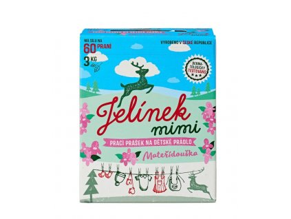 Jelínek prací prášek mateřídouška 3kg (8596422550022)