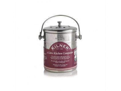 Kilner Komposter nerez 2l, 19x14 cm (0025.416)