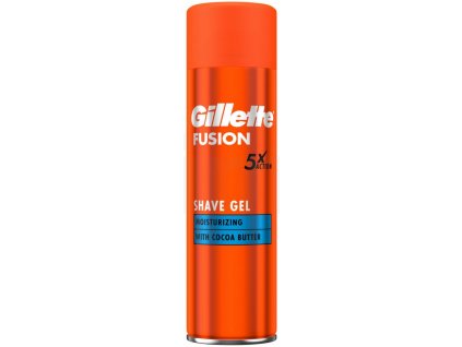 Gillette Fusion5 Ultra Moisturizing Gel na holení, 200 ml (7702018465156)