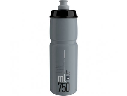 ELITE láhev JET 24' šedá/černé logo 750 ml (E0190745)