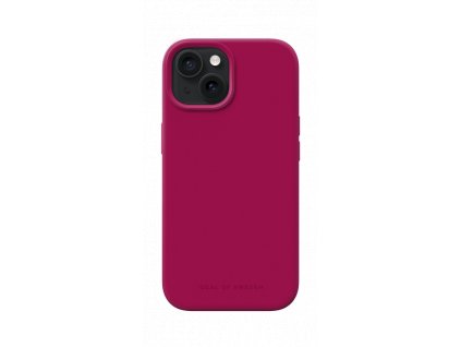 Silikonový ochranný kryt iDeal Of Sweden pro iPhone 15 Magenta (IDSIC-I2361-451)