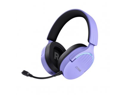 Trust Gaming GXT 491P Fayzo Wireless, 7.1, fialová (25305)