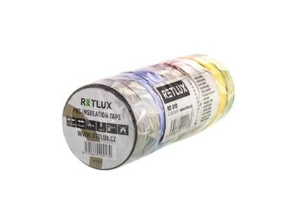 Retlux RIT 010 Izolační páska 0,13 mm x 15 mm x 10 m, 10 ks (50002517)
