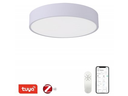 IMMAX NEO RONDATE SLIM Smart stropní svítidlo 40 x 7cm 28W bílé Zigbee 3.0, TUYA (07205L)