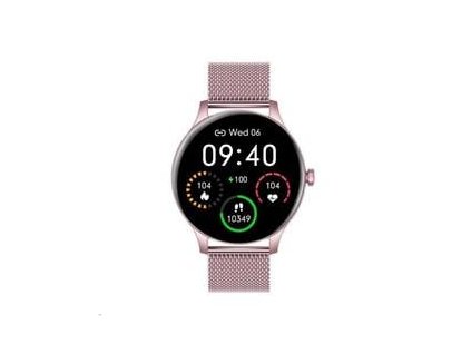 Garett Smartwatch Classy růžová, ocel (CLASSY_PINK_STEEL)